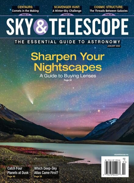 Sky & Telescope – January 2022 Cover