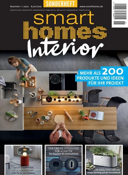 Smart Homes – November 2021 Cover