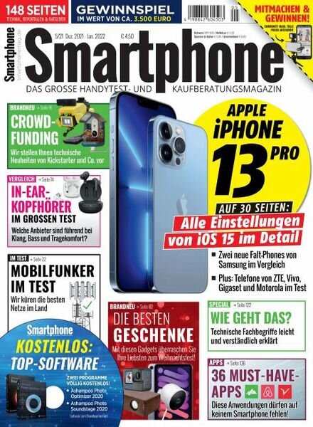 Smartphone Magazin – 05 November 2021 Cover