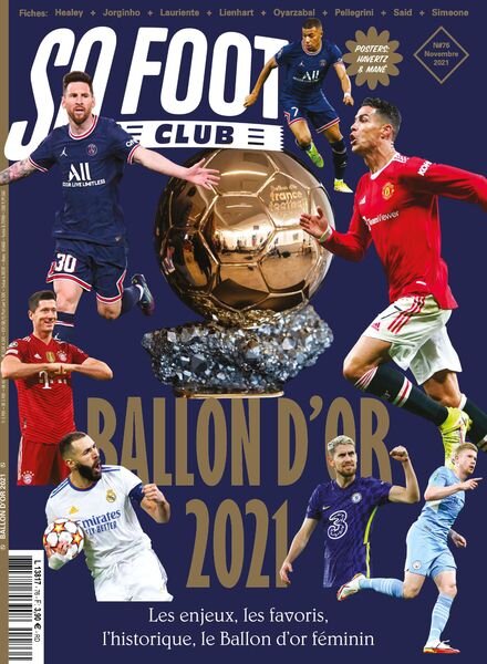 So Foot Club – Novembre 2021 Cover