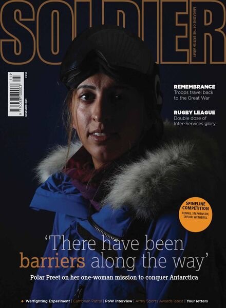 Soldier – November 2021 Cover