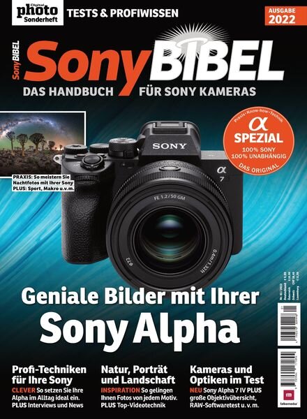 SonyBIBEL – 15 November 2021 Cover