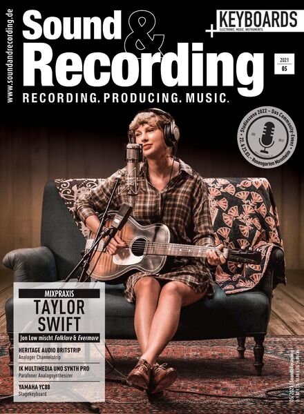 Sound & Recording – November 2021 Cover