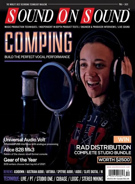 Sound On Sound USA – December 2021 Cover