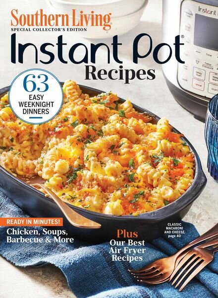 Southern Living – Instant Pot Recipes – October 2021 Cover