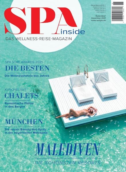 Spa Inside Germany – November-Dezember 2021 Cover