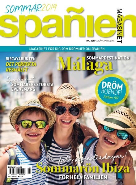 Spanien Magasinet – maj 2019 Cover