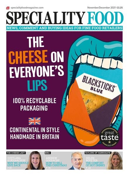 Speciality Food – November-December 2021 Cover
