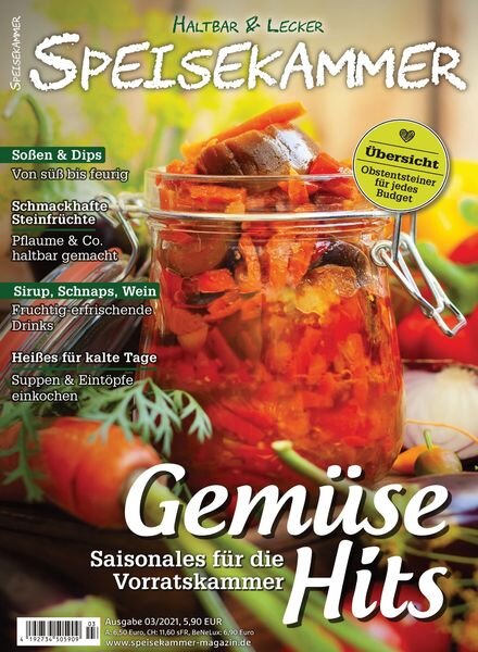 Speisekammer – 19 August 2021 Cover