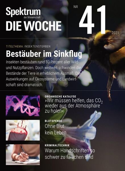 Spektrum – Die Woche – 14 Oktober 2021 Cover