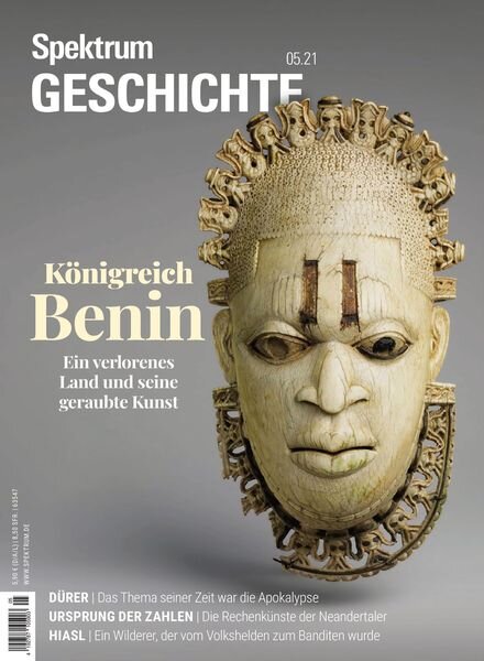Spektrum Geschichte – 23 Oktober 2021 Cover