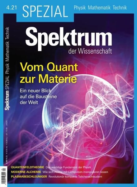 Spektrum Spezial – 19 November 2021 Cover