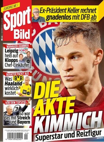 Sport Bild – 03 November 2021 Cover