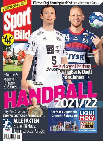 Sport Bild Sonderheft – 31 August 2021 Cover