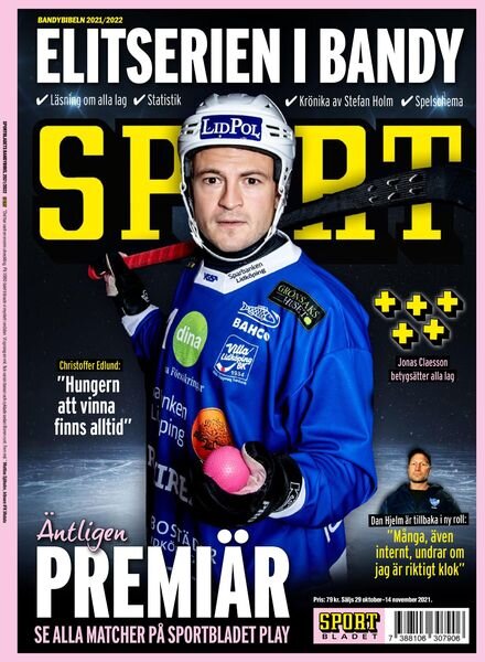 Sportbiblar – 29 oktober 2021 Cover