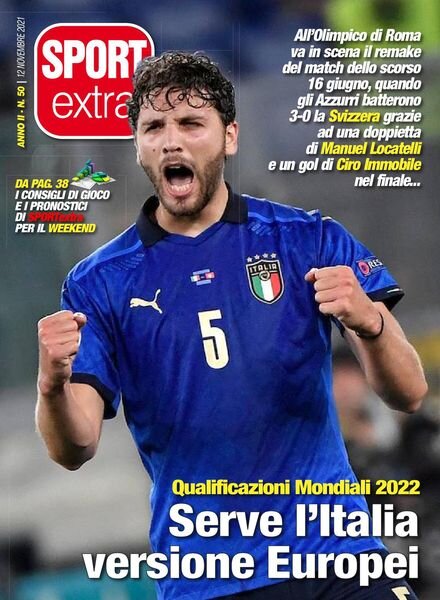 SPORTextra – 12 Novembre 2021 Cover