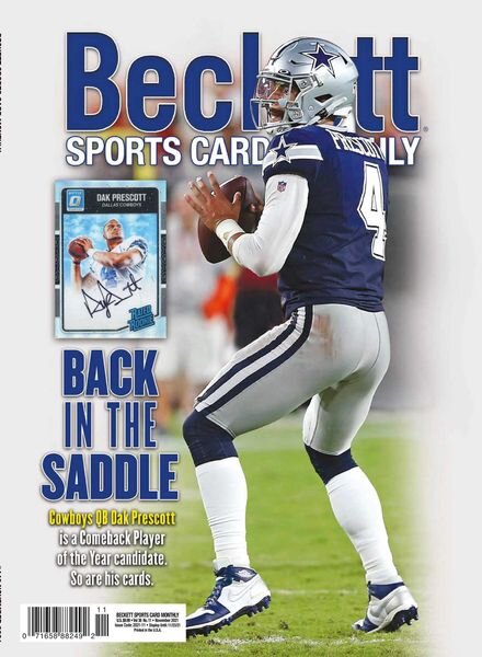 Sports Card Monthly – November 2021 Cover
