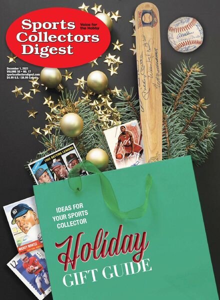 Sports Collectors Digest – December 2021 Cover