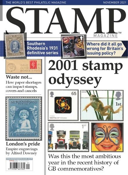 Stamp Magazine – November 2021 Cover