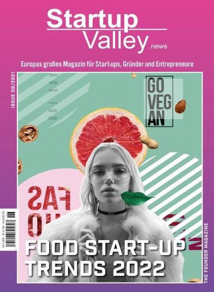 StartupValley – 29 Oktober 2021 Cover