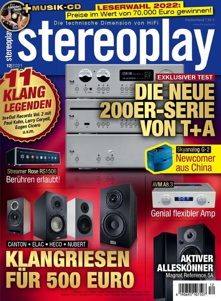 Stereoplay – Dezember 2021 Cover