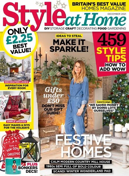 Style at Home UK – December 2021 Cover