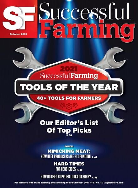 Successful Farming – October 2021 Cover