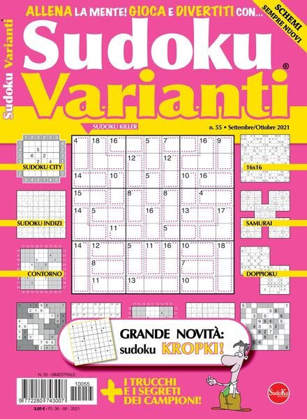 Sudoku Varianti – settembre 2021 Cover