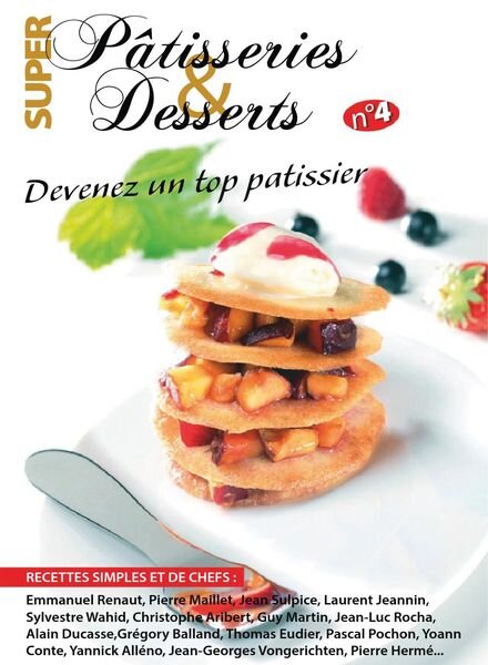 Super patisserie & dessert – octobre 2018 Cover