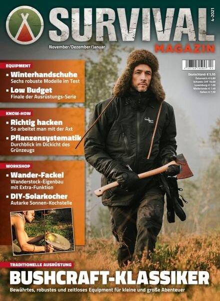 SURVIVAL Magazin – November 2021 Cover