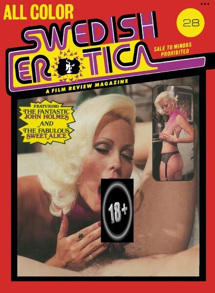Swedish Erotica – 28 Cover