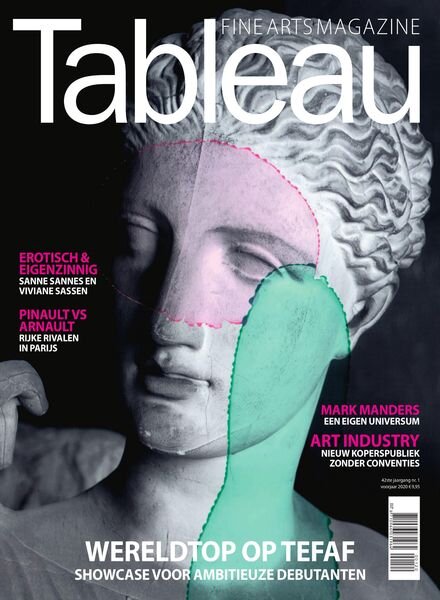 Tableau Fine Arts Magazine – June 2020 Cover