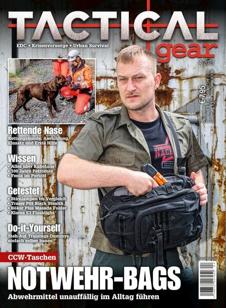 Tactical Gear – August 2021 Cover