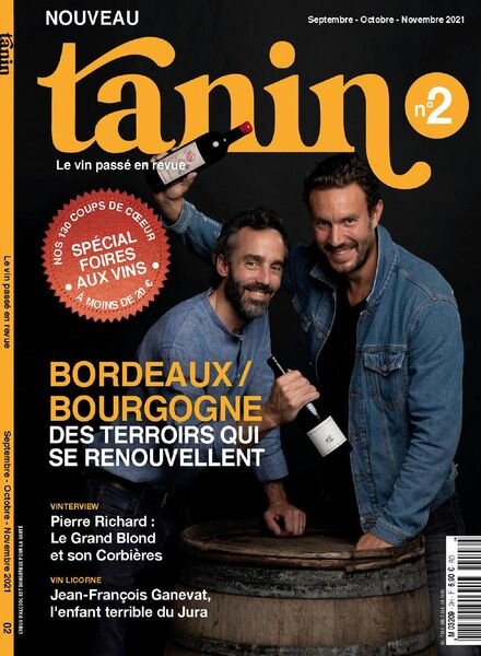 Tanin – septembre 2021 Cover