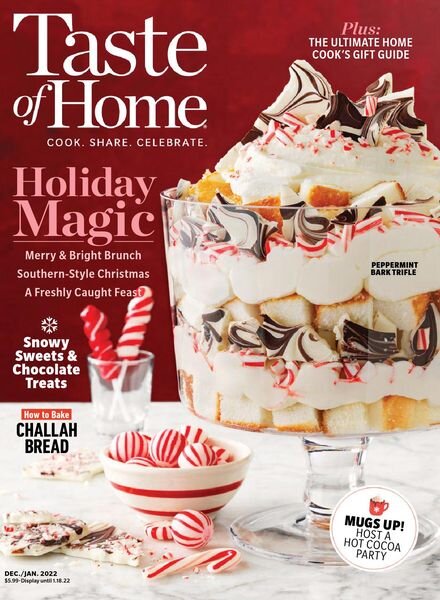 Taste of Home – December 2021 Cover