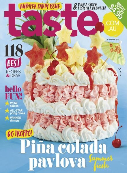 Tastecomau – November 2021 Cover