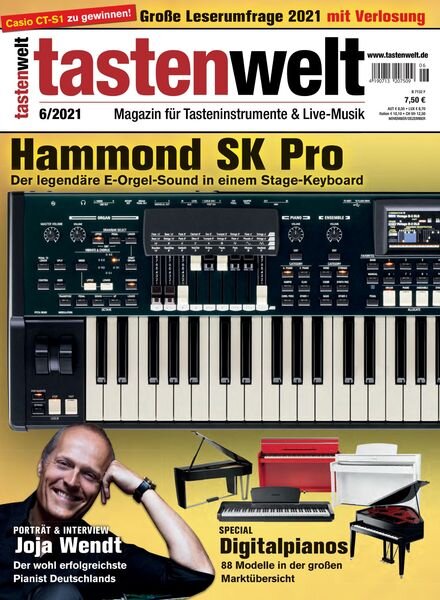Tastenwelt – Oktober 2021 Cover