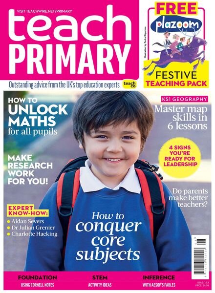 Teach Primary – November 2021 Cover