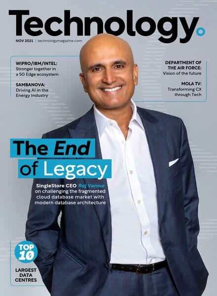 Technology Magazine – November 2021 Cover