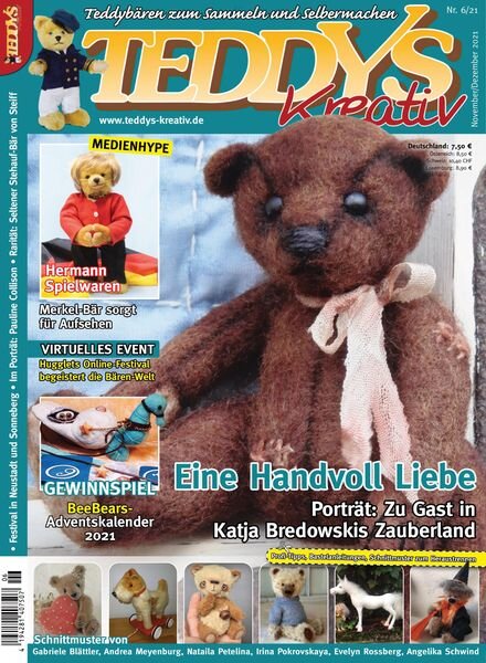TEDDYS kreativ – 20 Oktober 2021 Cover