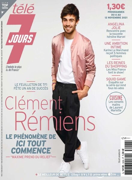 Tele 7 Jours – 06 novembre 2021 Cover