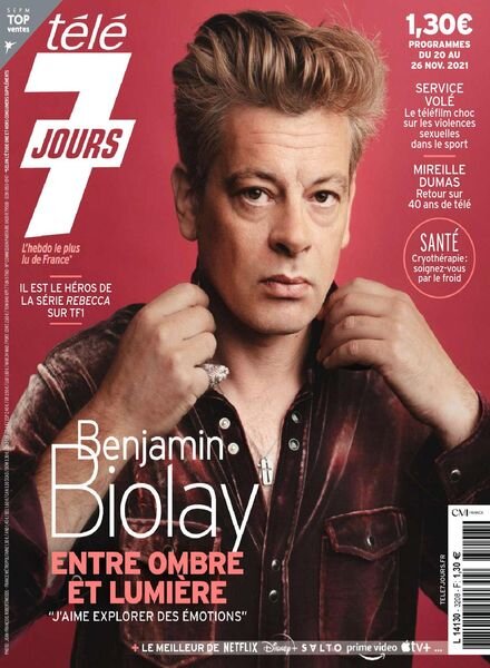Tele 7 Jours – 20 novembre 2021 Cover