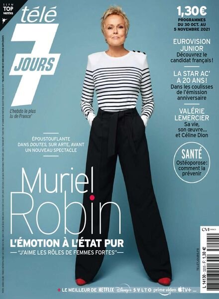 Tele 7 Jours – 30 octobre 2021 Cover