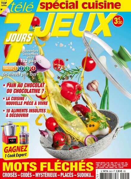 Tele 7 Jours Jeux – Novembre-Decembre 2021 Cover
