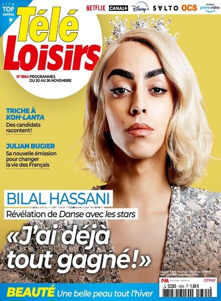 Tele Loisirs – 15 Novembre 2021 Cover