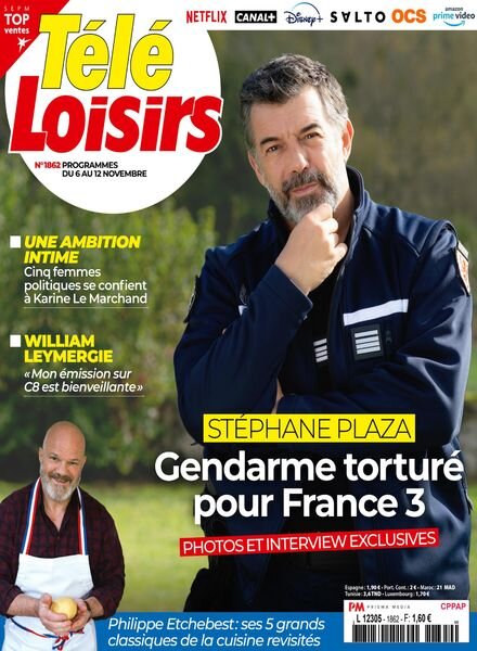 Tele Loisirs – 1er Novembre 2021 Cover