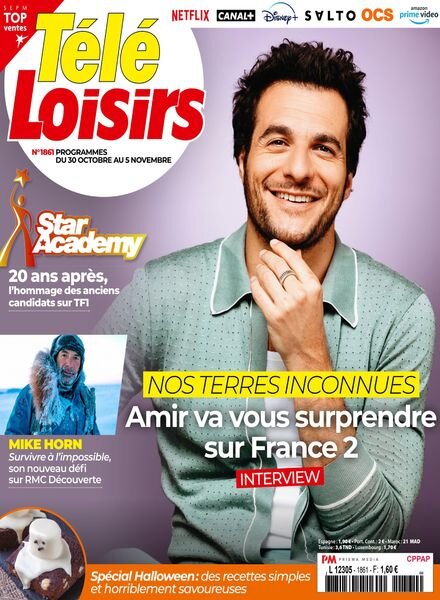 Tele Loisirs – 25 Octobre 2021 Cover