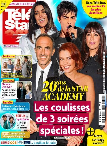 Tele Star – 25 Octobre 2021 Cover