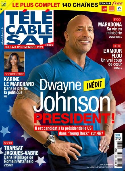 Telecable Sat Hebdo – 1er Novembre 2021 Cover