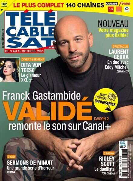 Telecable Sat Hebdo – 4 Octobre 2021 Cover